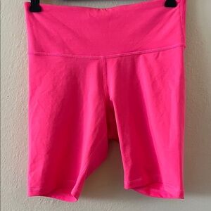 Women's Pink Workout Shorts